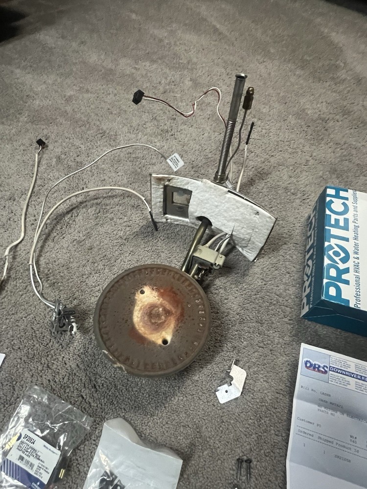 Rheem SP21058 Pilot Assembly Replacement Kit With Burner