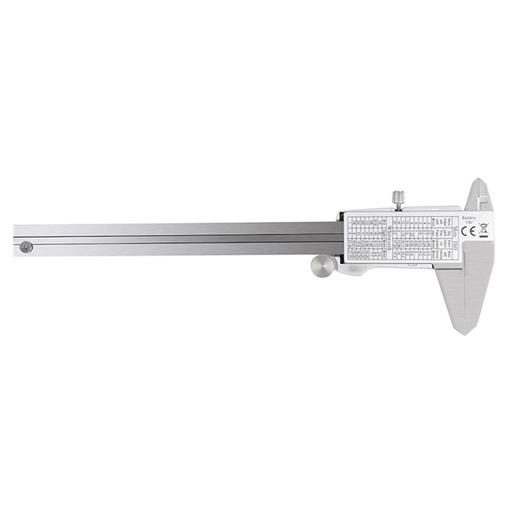 Digital Display Caliper 150mm LCD Vernier Caliper Stainless Steel Measuring Tool