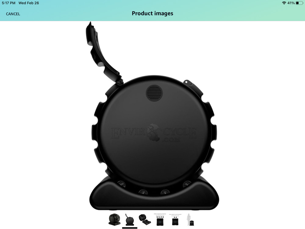 Used Compost Tumbler