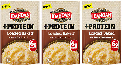 Idahoan Protein Loaded Baked Mashed Potatoes 3 Pack