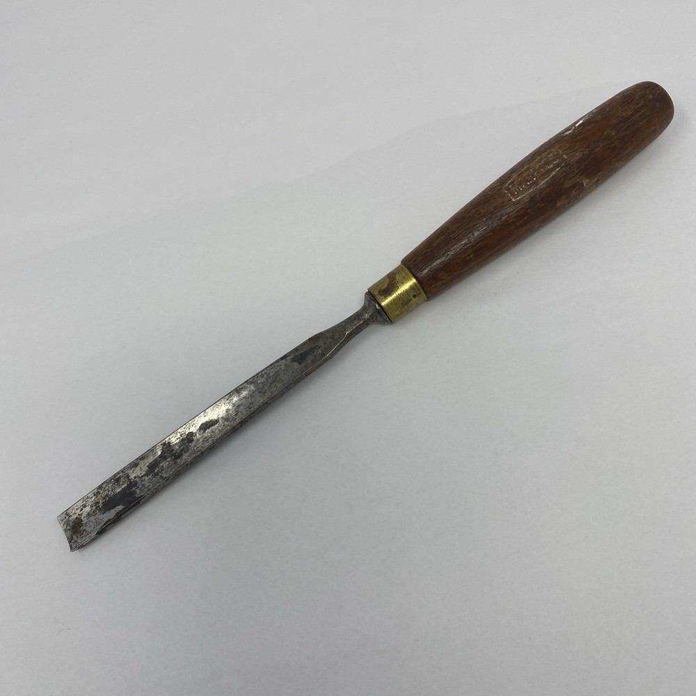 Vintage Marples Chisel Wood Carving Working Tool Made In England Handle