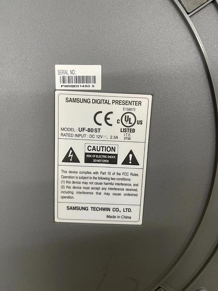 SAMSUNG UF-80ST Digital Presenter W/ Power Adapter - TESTED