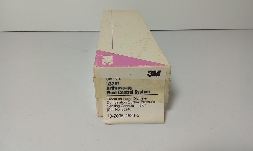 L@@K! 3M 83241 ARTHROSCOPY TROCAR CANNULA 3 1/2"