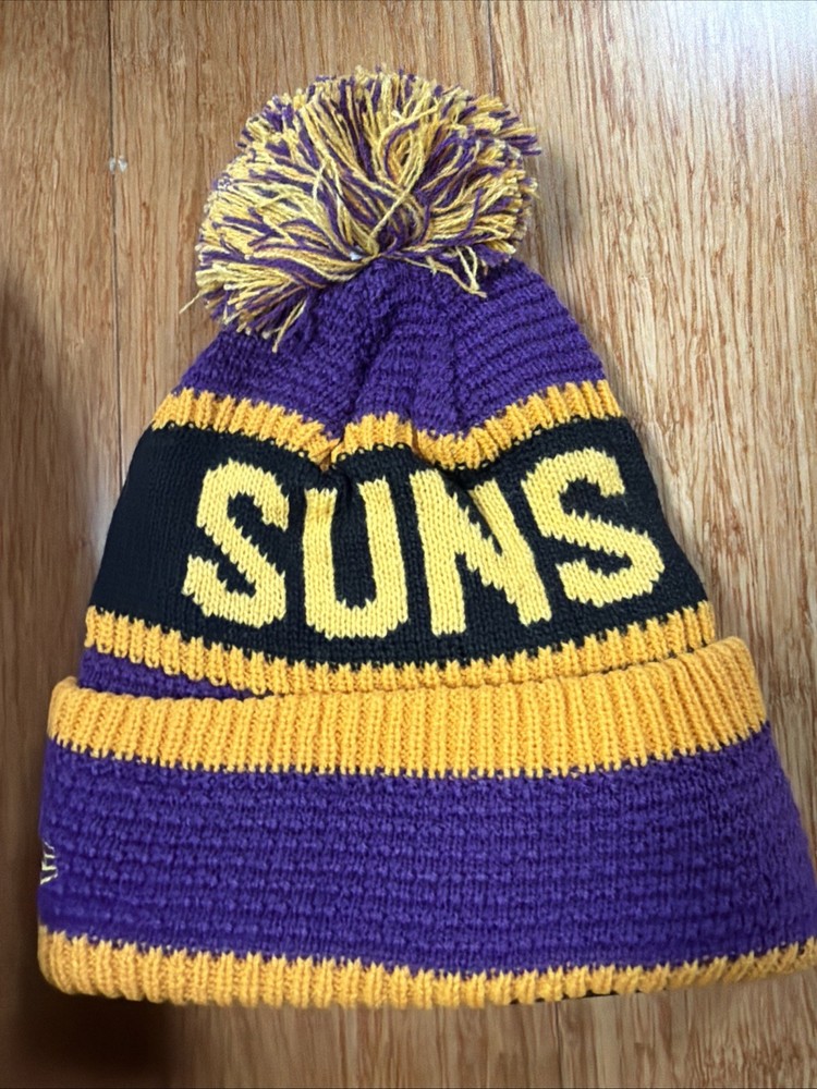 PHOENIX SUNS NBA BASKETBALL BEANIE HAT.