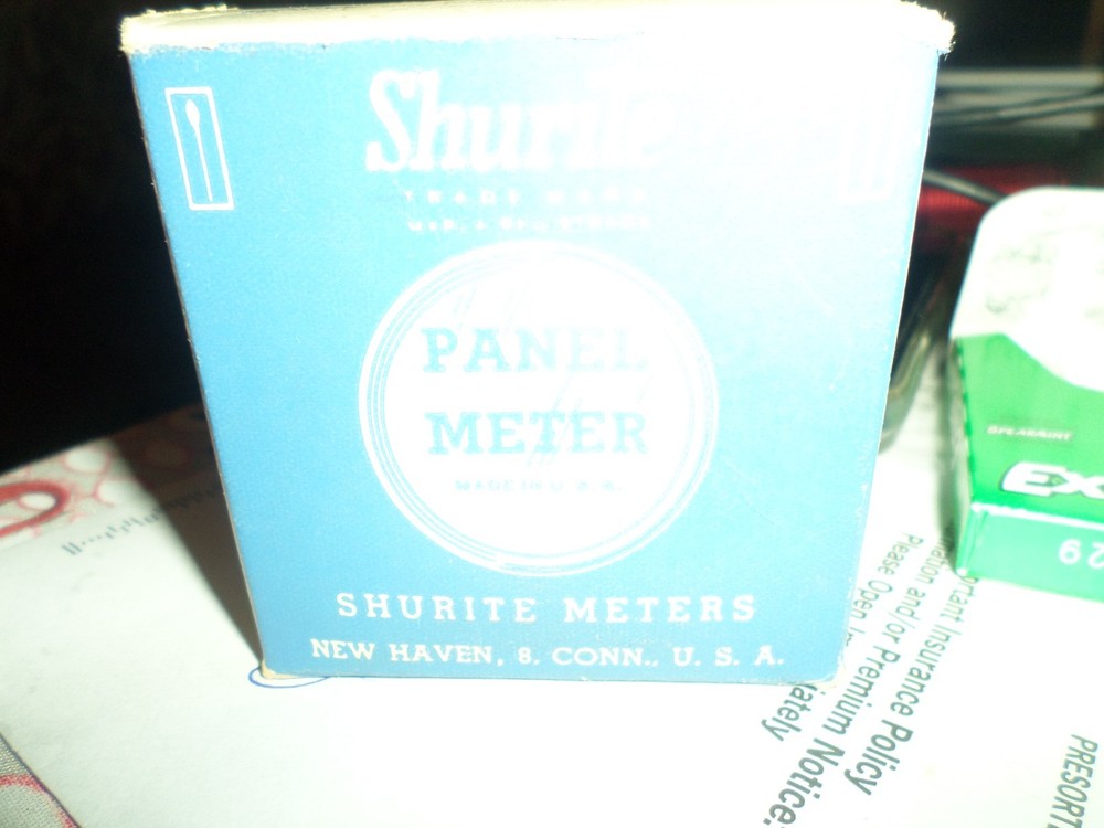 Shurite Panel Meter NOS