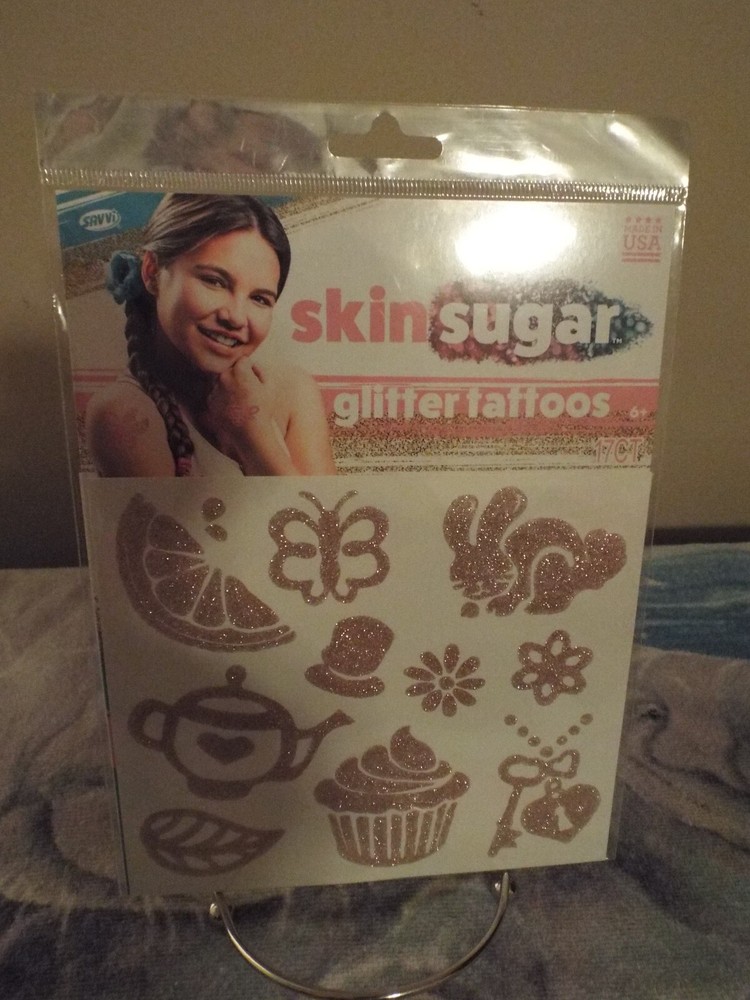 Savvi skin sugar glitter tattoos