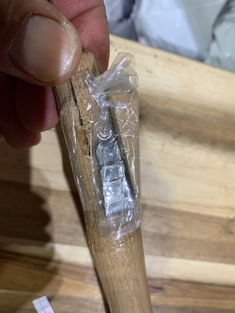 True Temper 16" Hickory Oval Eye Blacksmith handle replacement & wedge (22005)