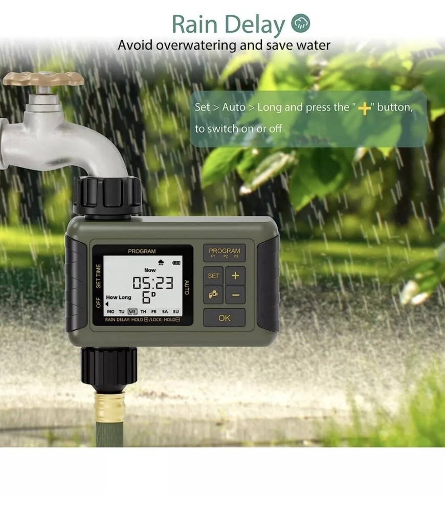 Diivoo Automatic water timer It Is BLUE
