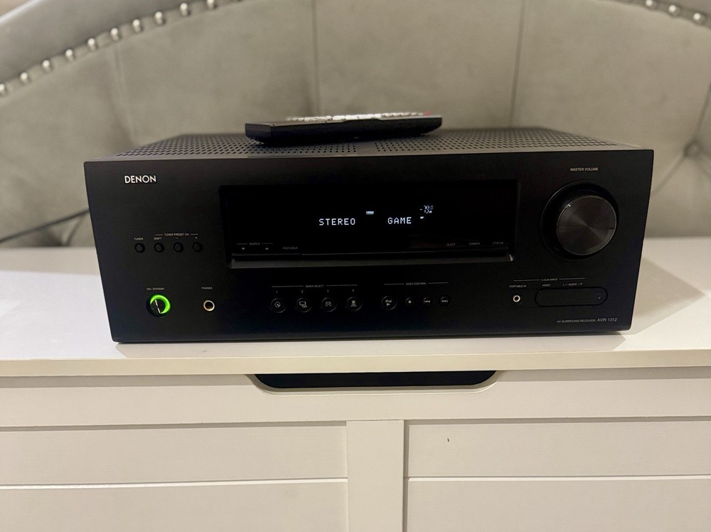 Denon AVR-1312 5.1 Channel A/V Receiver – Fully Tested