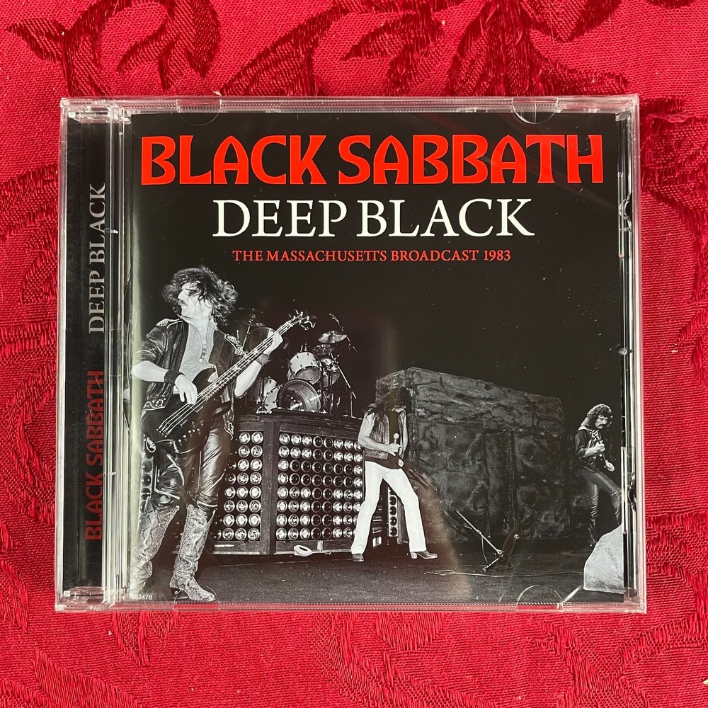 Black Sabbath - DEEP BLACK - Massachusetts Broadcast 1983 (CD) Iconography