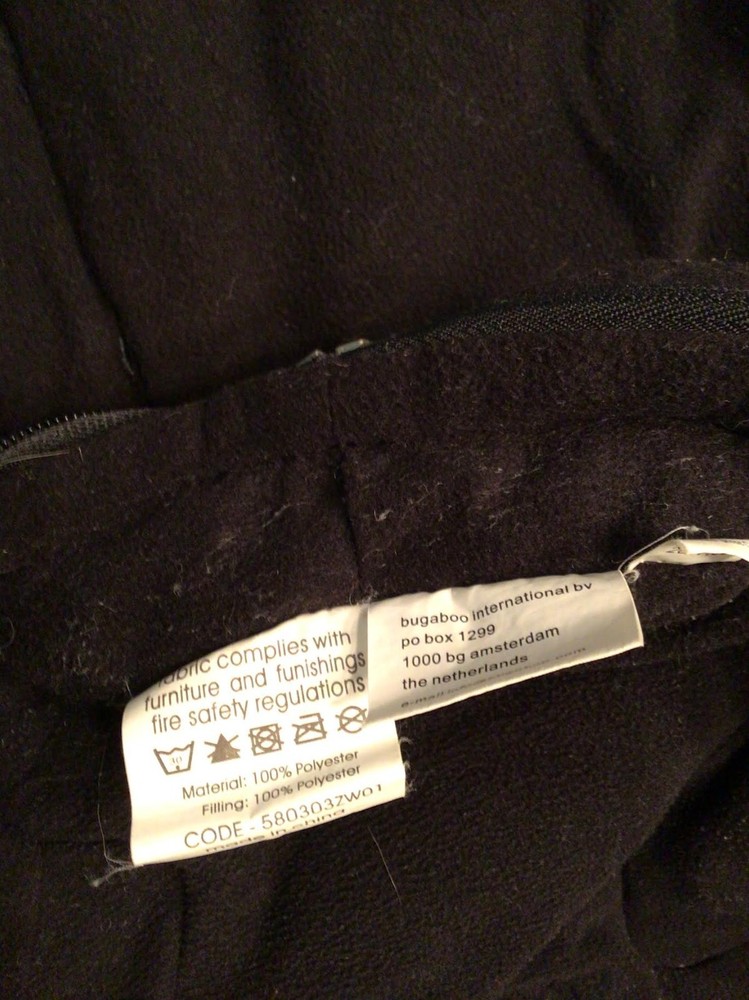 Bugaboo Baby Cocoon Black