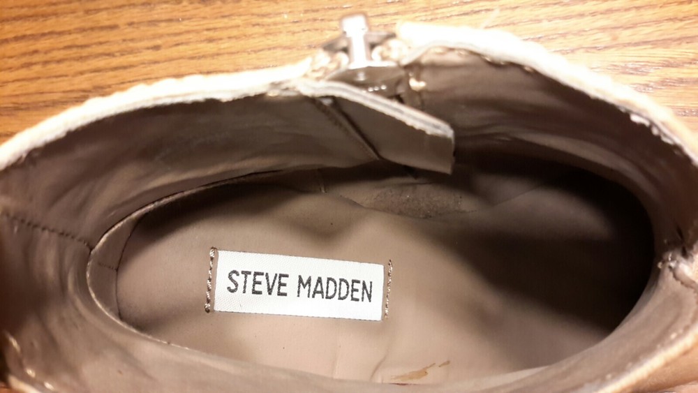 Steve Madden Women's leather ankle boots
