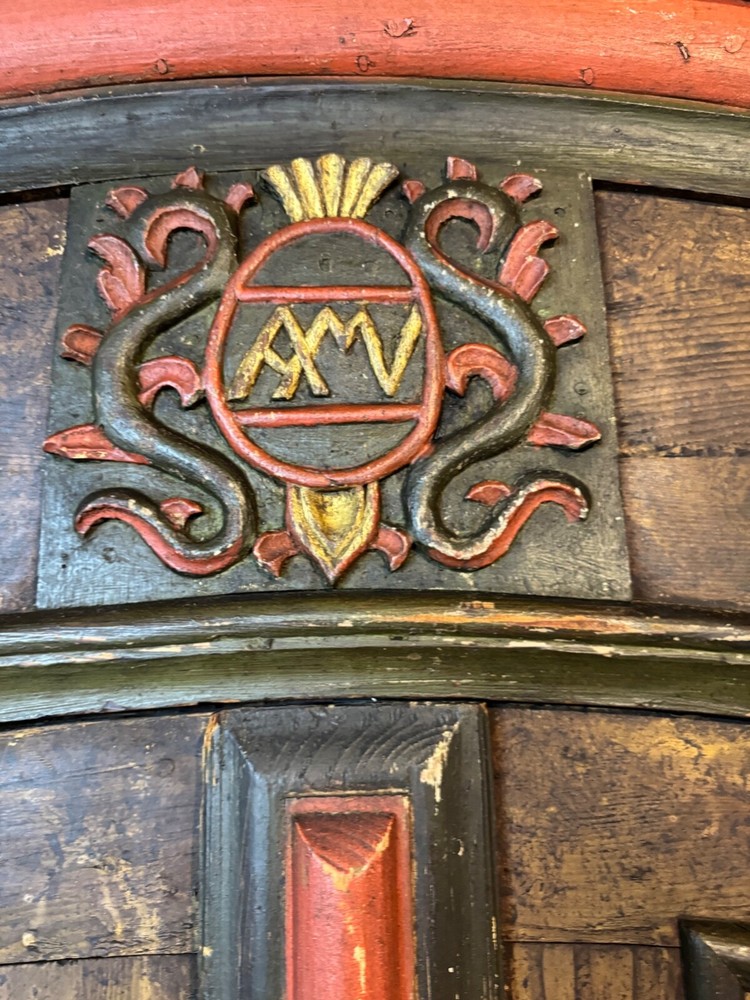 1801 Painted German Schrunk