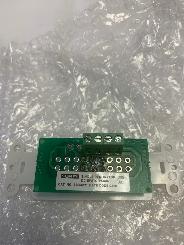 Somfy Single DC Switch 6300922