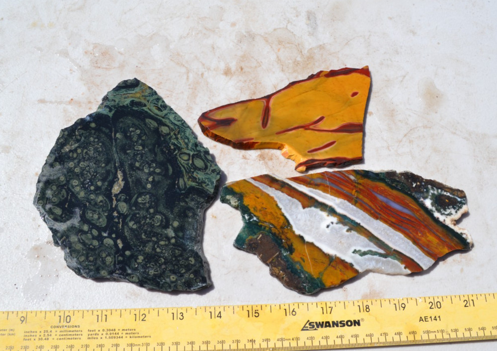 Assorted Jasper Slabs