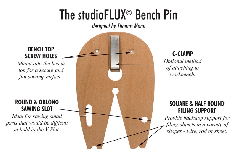 StudioFlux Style Multipurpose Bench Pin