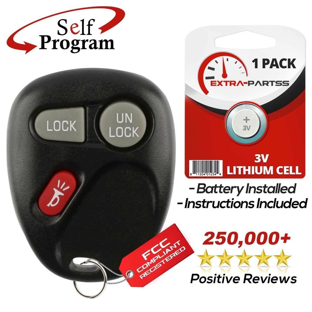 New Replacement Keyless Entry Remote Key Fob Clicker Transmitter for 15732803
