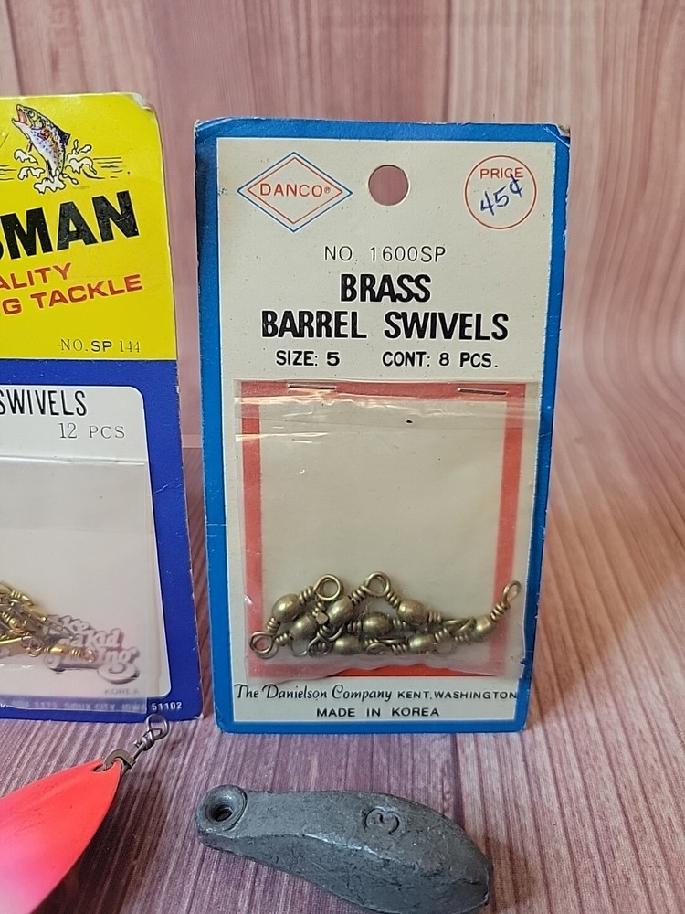 Fishing Accessories Hooks Weights & Swivels