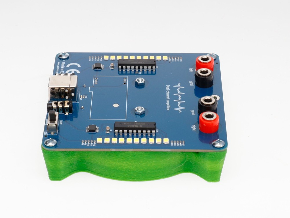 Amplifier for double scalar wave coil modules