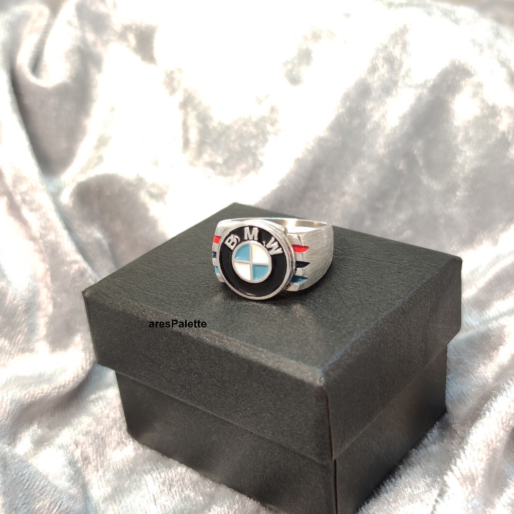 BMW Ring 925 Silver Handmade Silver Ring Gift Idea