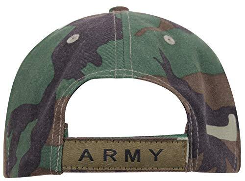 Rothco Army Camo Low Profile Insignia Cap 3908