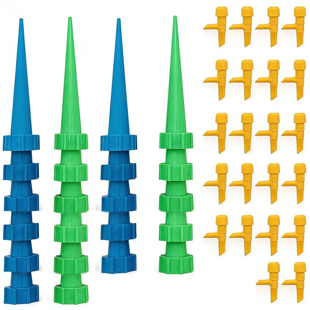 22pcs Plant Self Watering Insert Spikes Device Indoor,Automatic Water Control
