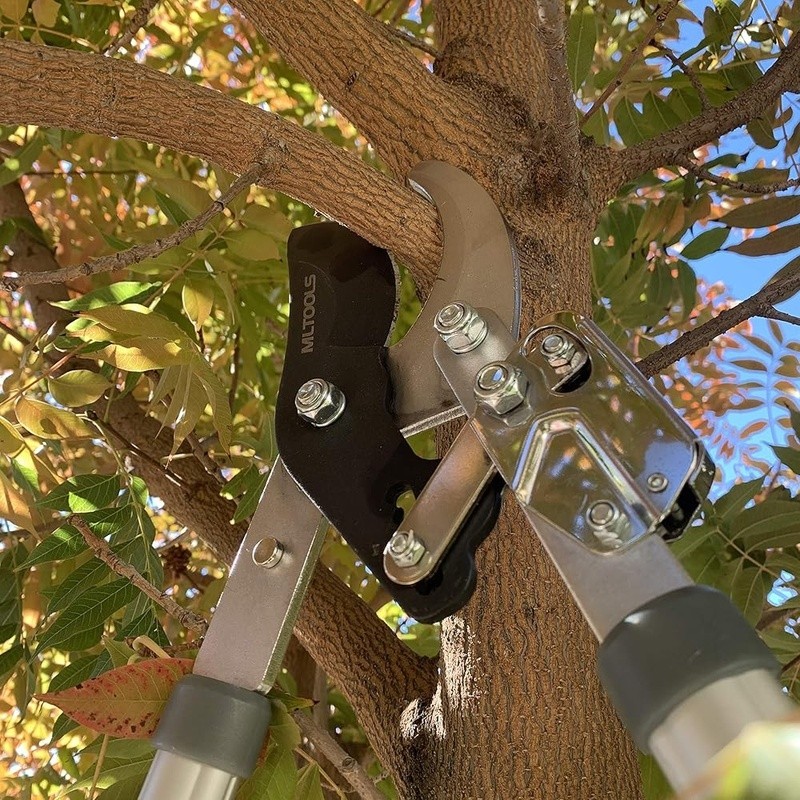 Extendable Ratcheting Lopper Heavy Duty Bypass Pruner Ergonomic Garden Tool New