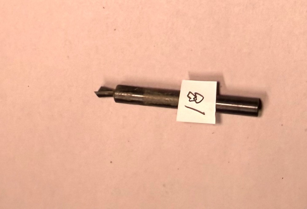 Dovetail Router Bit, 1/4" Dia., 1/4" Shank