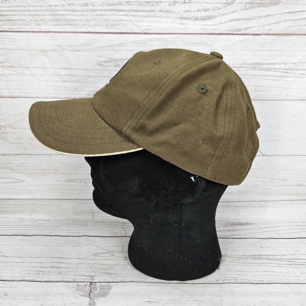 Agate Beach Golf Course Adjustable Hat Cap Imperial Olive Green