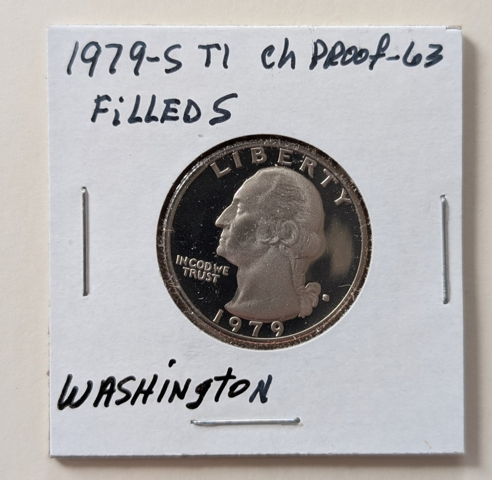 1979-S 25C Type 1 DCAM (Proof) Washington Quarter