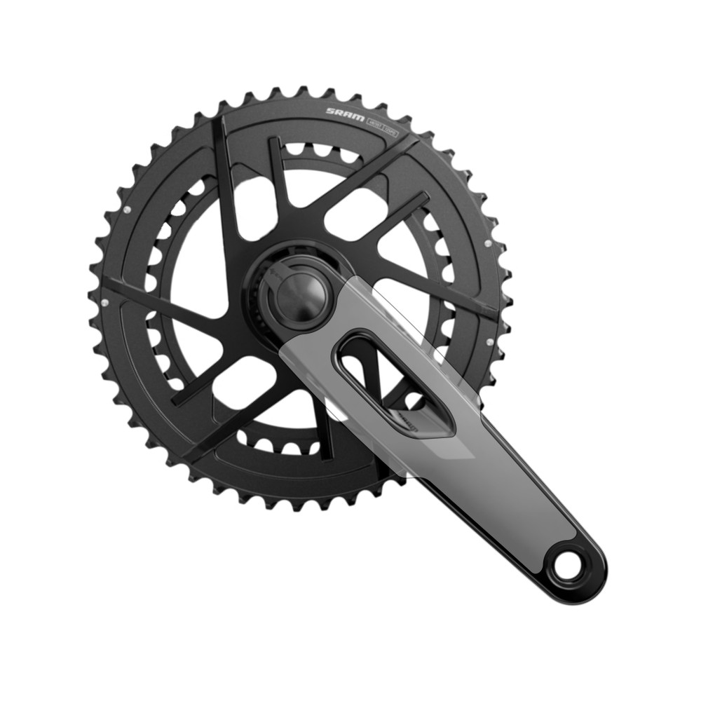 SRAM Rival AXS E1 Crank Arm Protection Set | Shield Clear Vinyl Protector