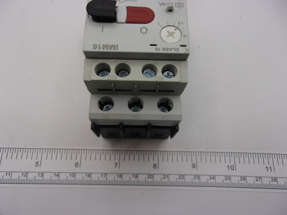 FMX IMM16-1P6A MOTOR CIRCUIT PROTECTOR PUSH BUTTON, 0604C