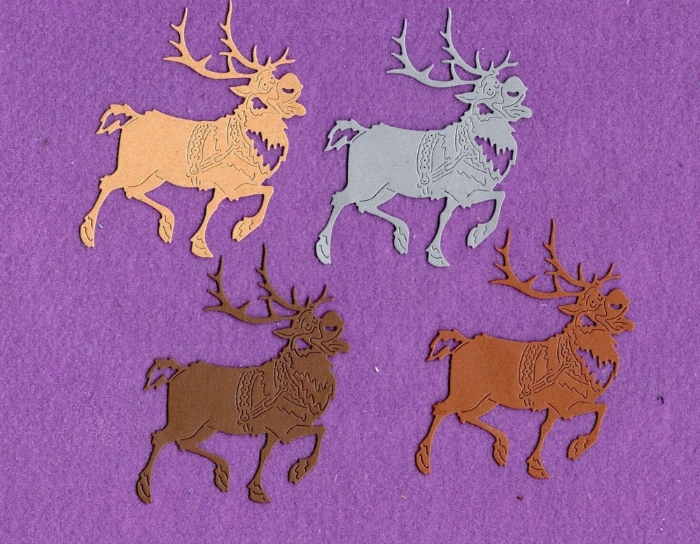 SVEN # 2 die cuts scrapbook cards