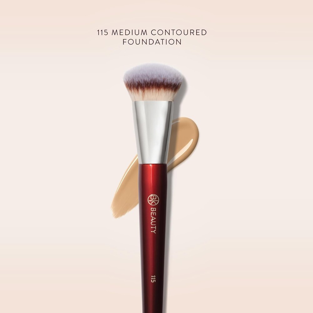 BK Beauty 115 Core Complexion Trio Makeup Brushes Foundation Concealer