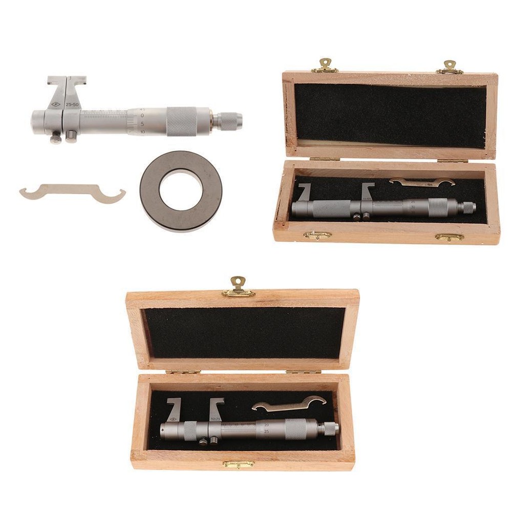 1-2inch INSIDE MICROMETER MIC CARBIDE MACHINIST TOOL