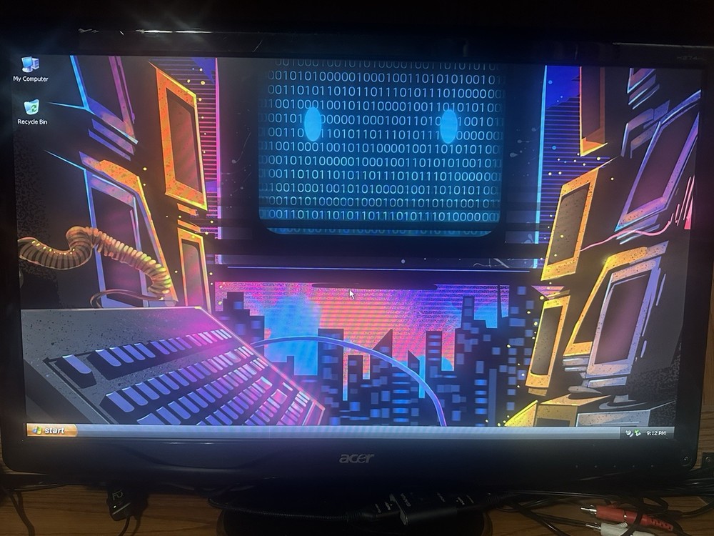 Vintage Custom ATX Retro Pc Dual Boot Windows 98 And Windows XP