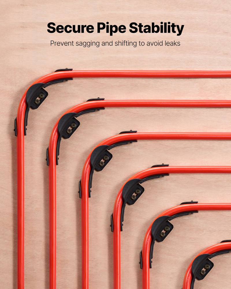 PEX Tubing Bend Support, 20 Packs 90-Degree Elbow Bend Support Compatible with