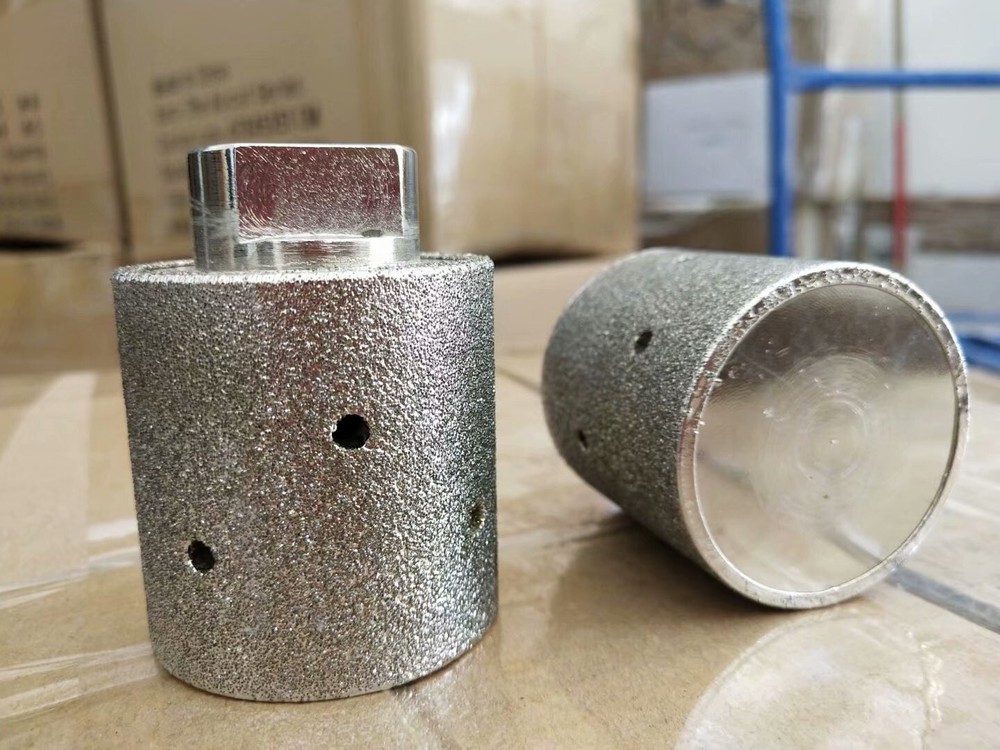 2" Full Bullnose grinding drum core bit granite marble travertine stone buffer