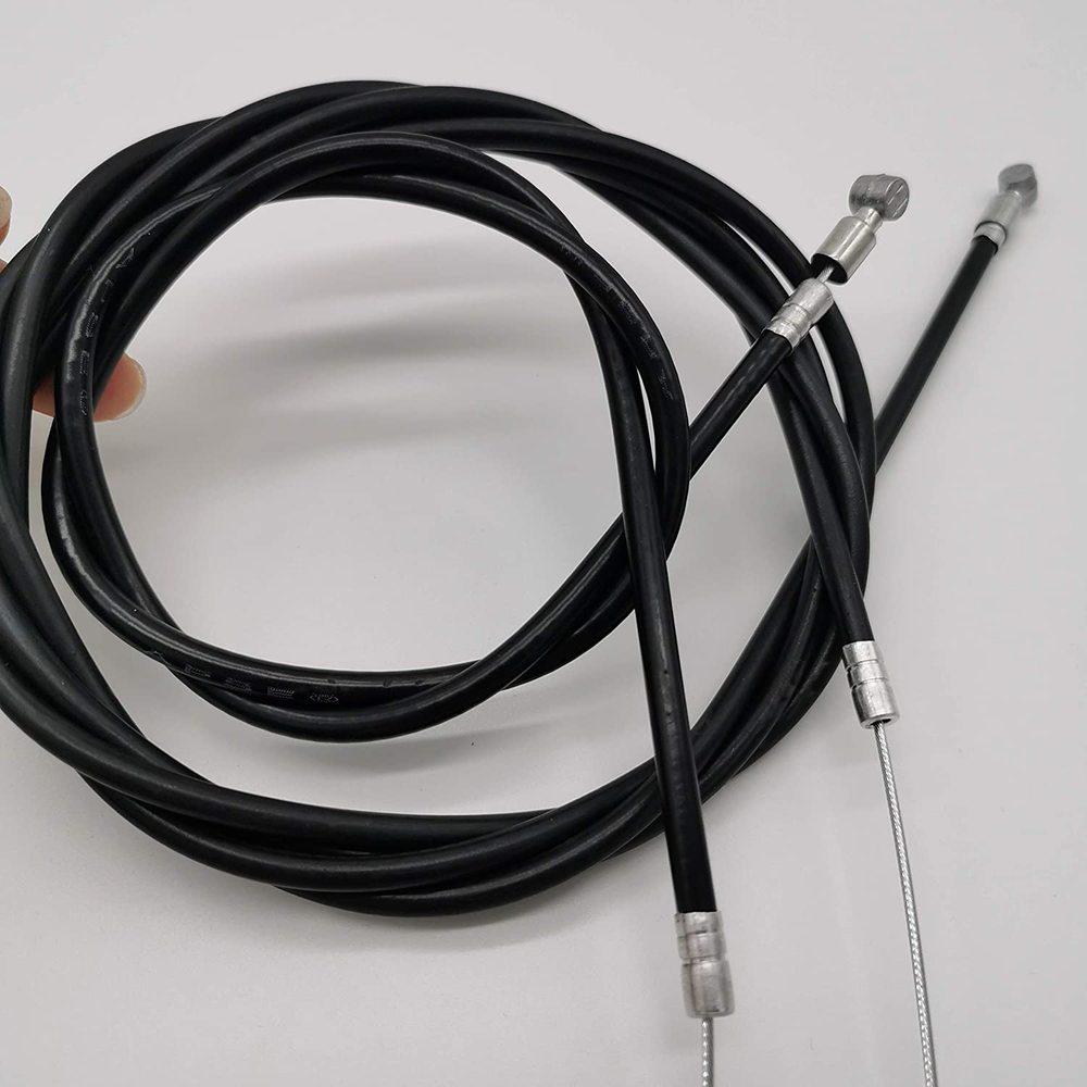 1 Pair Front and Rear Brake Cable,Black Bicycle Brake Wire