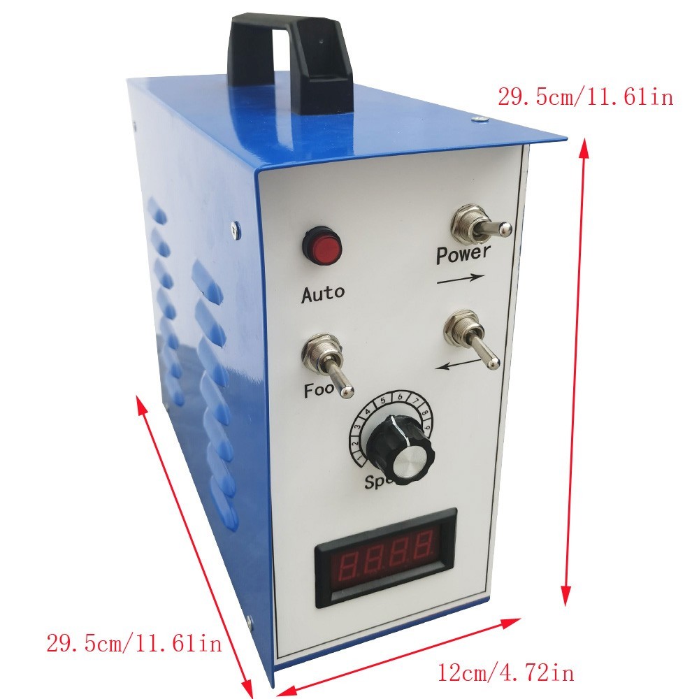 110V Iron Wheel Welding Rotary Rollers 125W