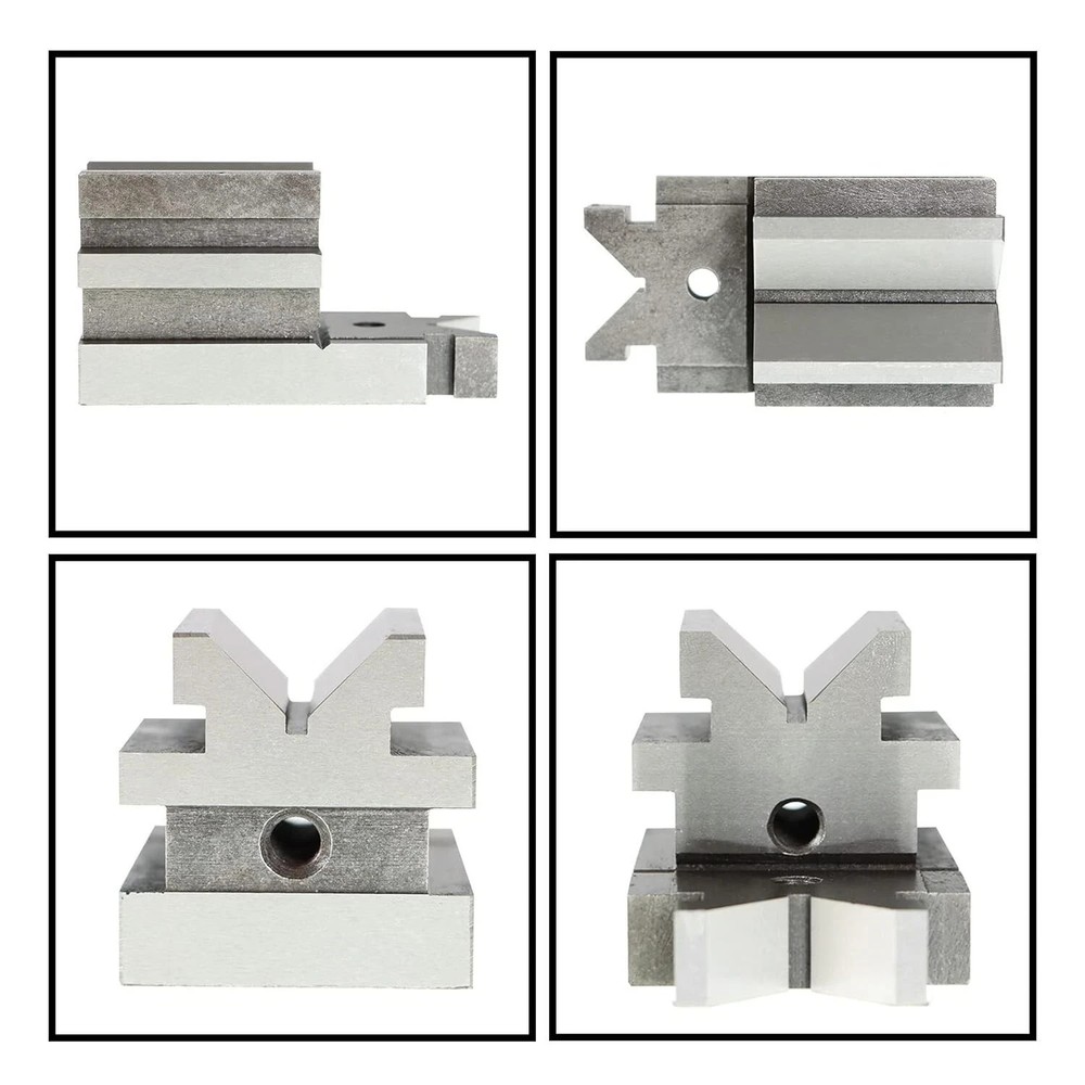 Vee Block ALL ANGLE UNIVERSAL HARD AND GROUND WITH CLAMP TOOLMAKING