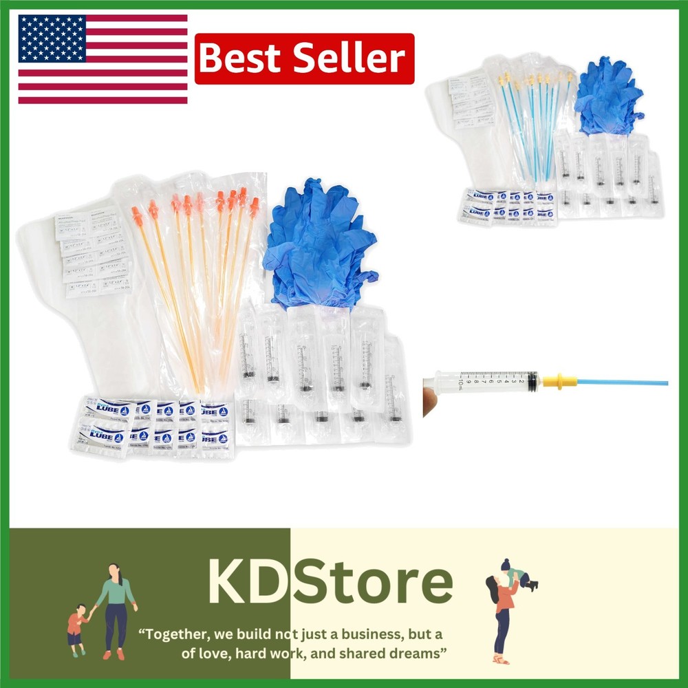 AI Dog Breeding Kit - 10 Pack for Medium & Large Breeds