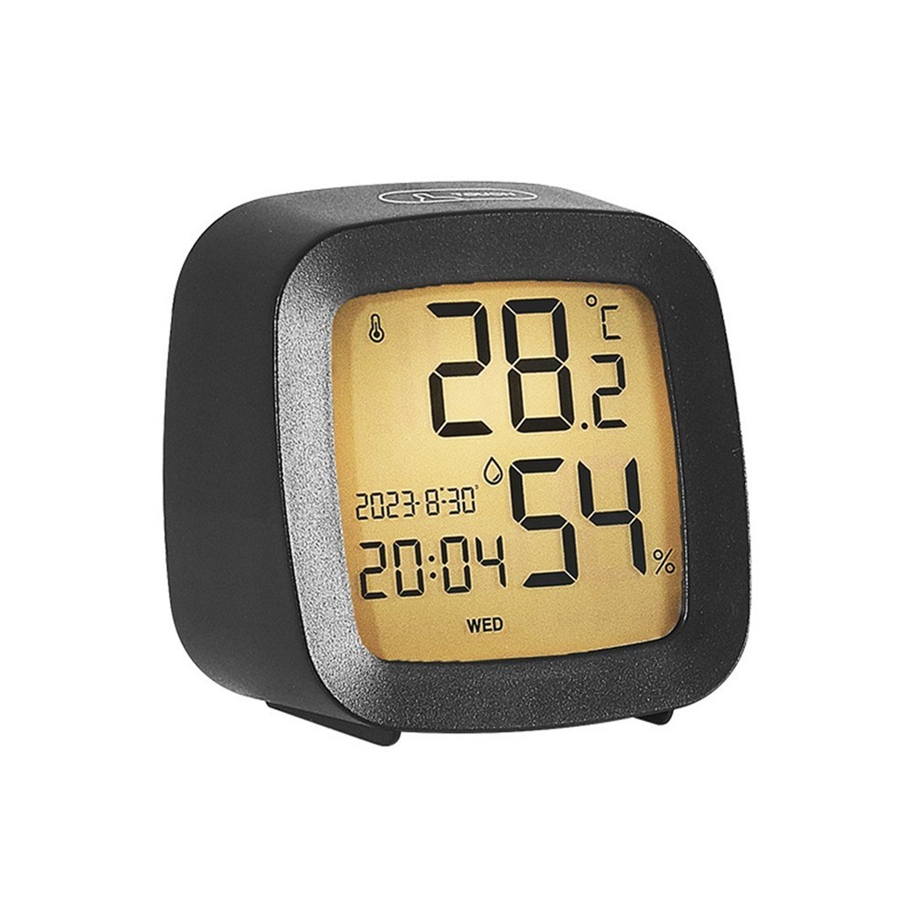 Multifunction Voice Control Backlight Alarm Clock with Temperature Humidity LCD