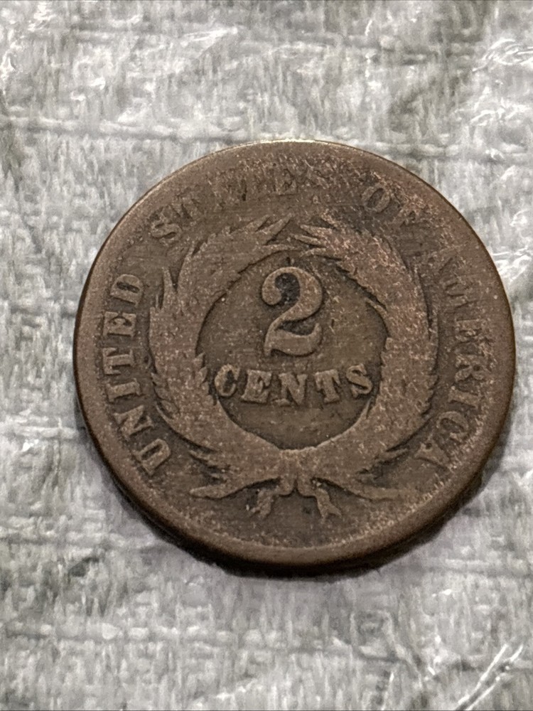 1864 Copper 2 Cents
