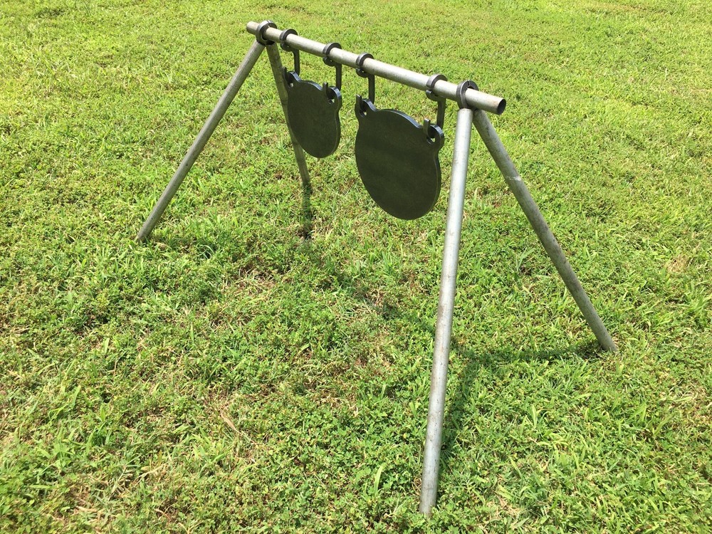 3/8" AR500 Steel Shooting Target Hanger Range Conduit Hooks for 1" Pipe - 4pc