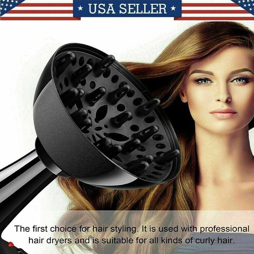 Hair Dryer Diffuser Universal Hair Diffuser,Attachment for Curly & Wavy Hair