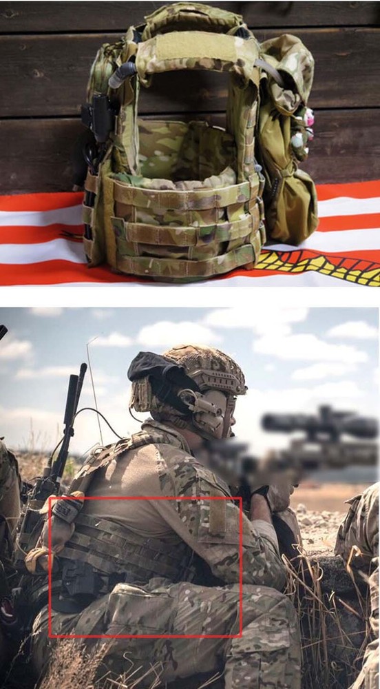 Tactical JPC Long Side Armor 048 Waist Support Protective Pads