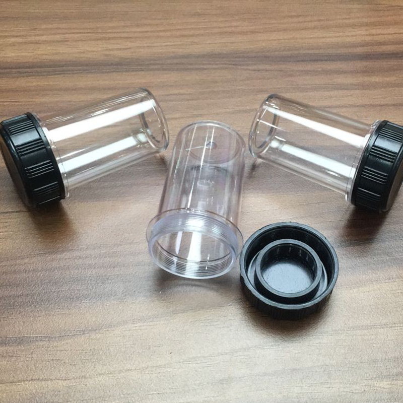 195mm Microscope Objective Lens Plastic Box Protective Case RMS Thread 5PCS/Lot