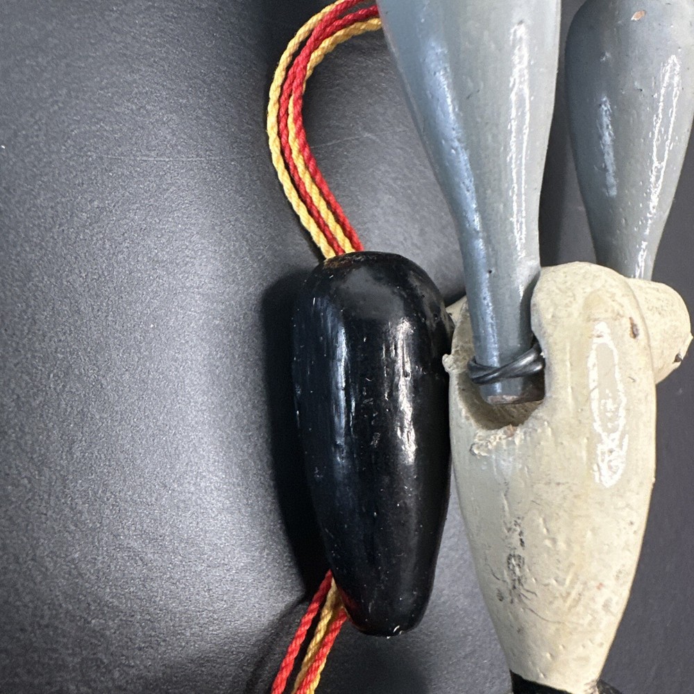 Austrian-Style Puppet Christmas Vintage Wooden Pull String Soldier