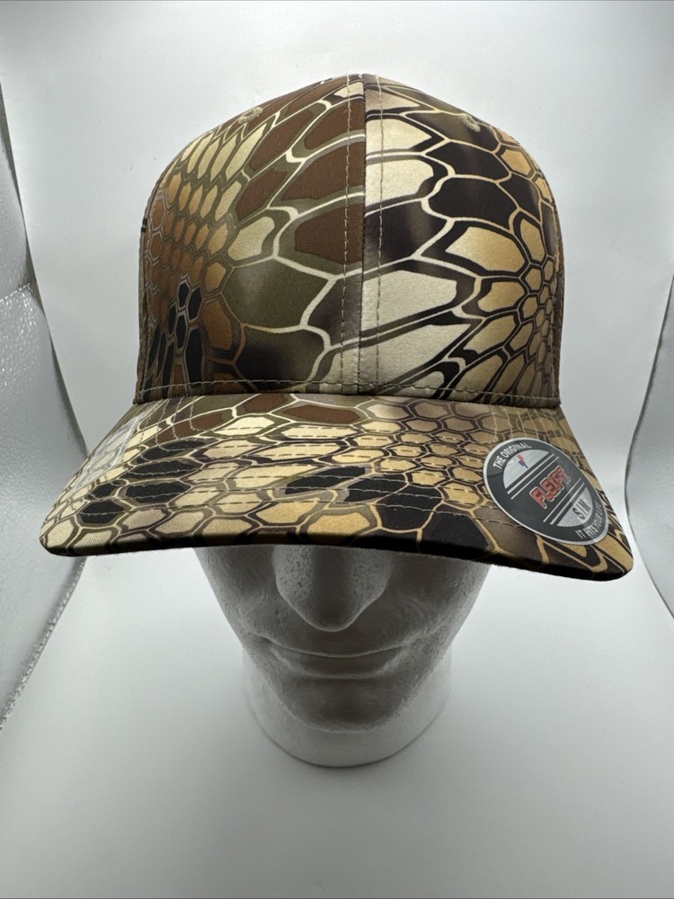 Mens Camo Baseball Cap Kryptek Highlander Typhon Hat Mid Structured S/M